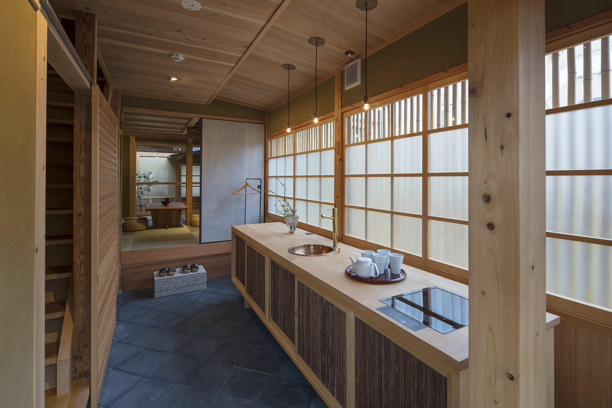 Villa Umenoki An Machiya House Kioto Exterior foto